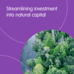 Streamlining investment in natural capital