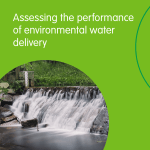 Assessing the performance of environmental water delivery eFlow projector - environmental water -