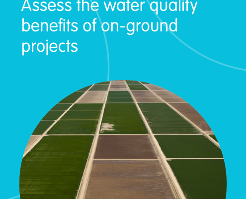 Assess the water quality benefits of on-ground projects