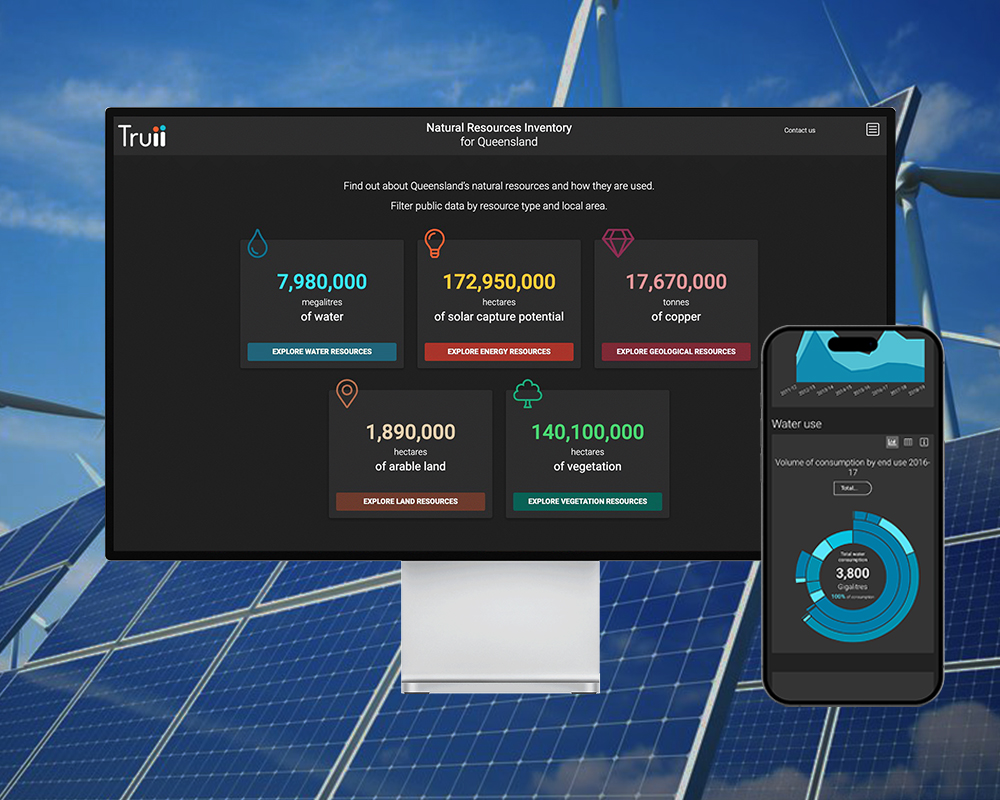 Truii's Natural Resources Inventory for Queensland project