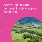 Why we include social outcomes in natural capital accounting